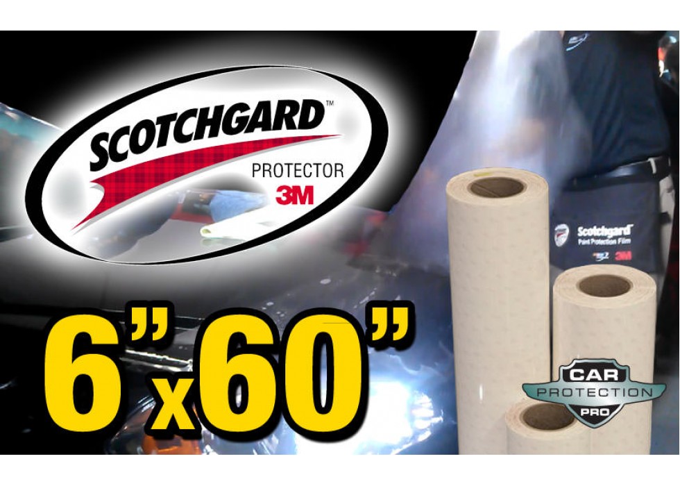 6 x 60 Genuine 3M Scotchgard Paint Protection Film Bulk Roll